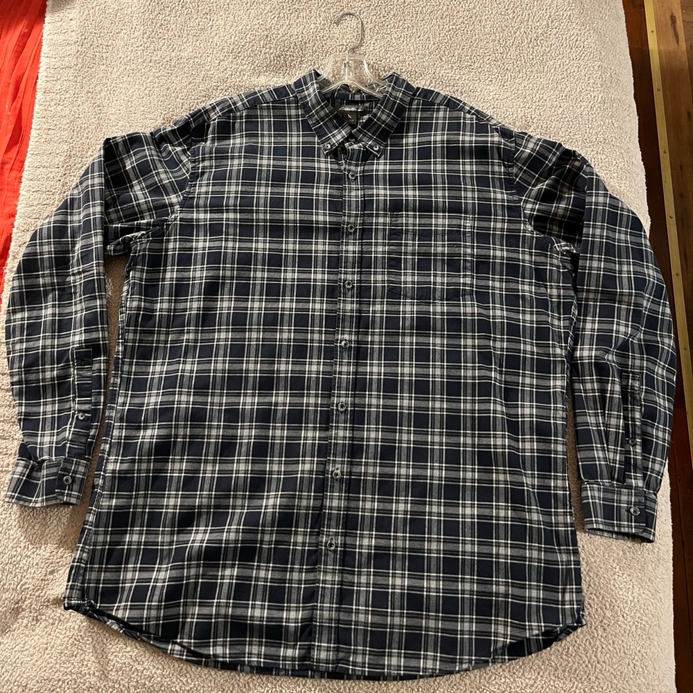 Eddie Bauer XLT Blue Flannel